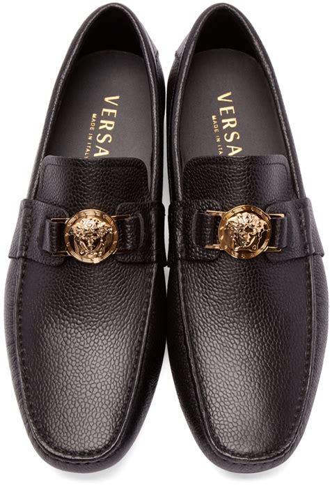 mens versace medusa loafers|versace loafers women.